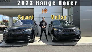 2023 Range Rover Sport versus Velar