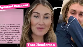 Tara Henderson Is P*SSED