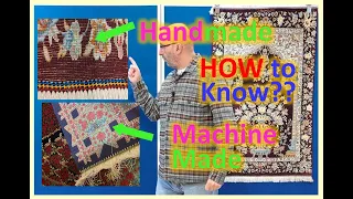 Machine-Made Carpets VS. Handmade Rugs - TIPS 4 Buyers on how to tell the difference