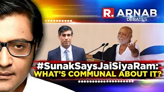 Nation's Sharpest Opinion: Sunak Says Jai Siya Ram, What’s Communal About It?