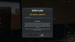 Cheater Exposed: GENERAL_MONSTER (status update: Perma banned applied)