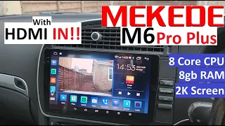 AMAZING Mekede Navifly M6 Pro Plus - Highest Specifications Available - 8 Core - 8gb RAM - 2k Screen