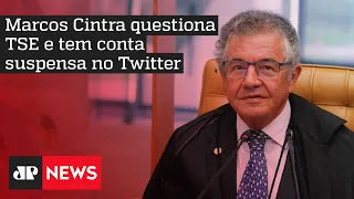 Marco Aurélio Mello defende de Marcos Cintra após suspensão de suas redes sociais por ordem do TSE