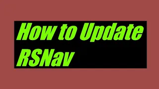 How to update RSNav S3 Android System.