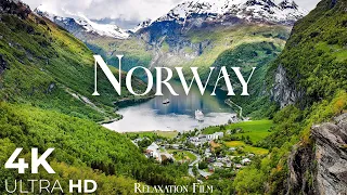 NORWAY • A Breath of Fresh Air | Relaxation Film | Peaceful Relaxing Music | 4k Video UltraHD