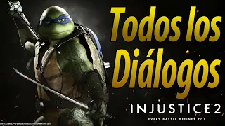 Injustice 2 | Español Latino | Todos los Diálogos | Leonardo | PS4 |