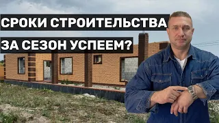 Сколько времени нужно для строительства дома?