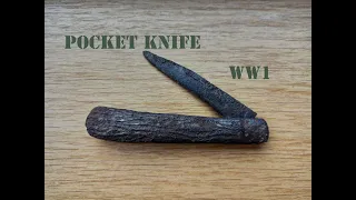 WW1 Pocket Knife restoration