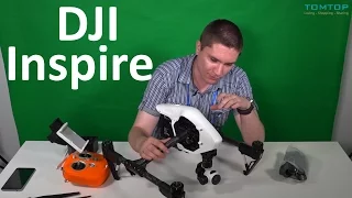 DJI Inspire - самый крутой квадрокоптер в мире! Для тех кому мало DJI Phantom. TomTop.com