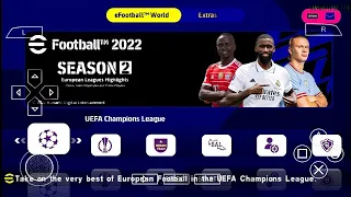 🆕 eFOOTBALL PES 2022 PPSSPP Latest Transfers And Kits 2023 + Camera PS5 English Version Commentary