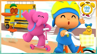 🚂 POCOYO em PORTUGUÊS do BRASIL - Descobrindo O Transporte [120 min] DESENHOS ANIMADOS para crianças