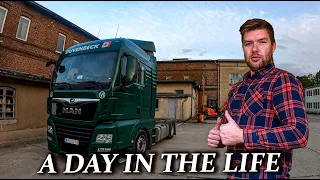 EUROPEAN TRUCK DRIVER || A DAY IN THE LIFE #truck #driver #truckdriver