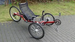 Evolution of my Street Fox trike to full suspension e-trike