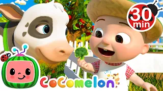 Yes Yes Yummy Vegetables + More Nursery Rhymes & Kids Songs | Moving and Learning With FUN CoComelon