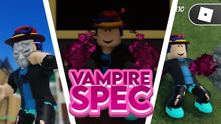 How to get the VAMPIRE SPEC in WORLD OF STANDS | Roblox