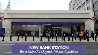 New Bank Station Entrance Opens