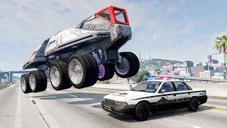 Crazy Truck Rampage #3 - BeamNG Drive Crashes | CrashBoomPunk