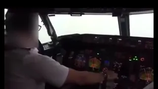 VEJA A TENSÃO QUE OS PILOTOS DA GOL PASSARAM AO PASSAR POR UMA WINDSHEAR!!!!!!!!!!!!