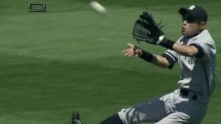 NYY@KC: Ichiro makes a great sliding grab in right