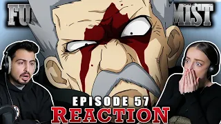 OLD MATE FU! 💔 Fullmetal Alchemist: Brotherhood Episode 57 REACTION! | "Eternal Leave"