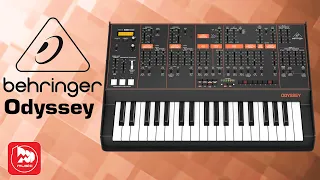 BEHRINGER ODYSSEY - гибридный синтезатор (аналоговые осцилляторы и цифровые эффекты)