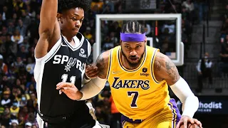 Los Angeles Lakers vs San Antonio Spurs Full Game Highlights | 2021-22 NBA Season