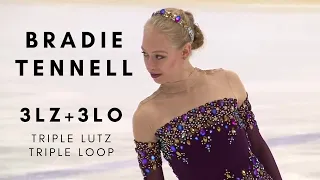 Bradie TENNELL: TRIPLE LUTZ TRIPLE LOOP (3Lz+3Lo)