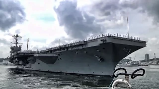 USS George Washington • Final Departure From Japan