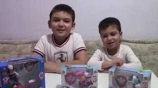 Распаковка Щенячий патруль. Райдер, Робопёс и Скай. Unpacking PAW Patrol Toys.