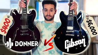 Donner Vs Gibson ES-335 | Is the Difference Worth over $5,000?!