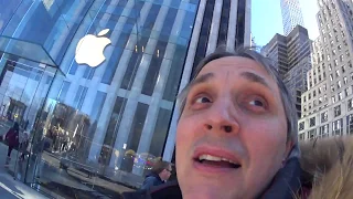 Куда точно стоит сходить в Нью Йорке . apple CENTER - обзор центра продаж на Manhattan NY