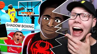 Reacting to BUUR ROBLOX Shadow Boxing Funny Moments (MEMES)