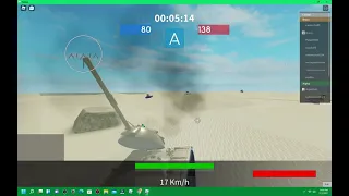 A Rare Encounter with a MBT-70 in Roblox Tankery