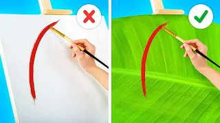 BECOME AN ARTIST WITH THESE TRICKS | Simple Yet Beautiful Painting Ideas And Easy Drawing Tips