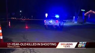 Police: 17-year-old boy shot, killed in Middletown