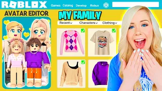 MAKING MY FAMILY A ROBLOX ACCOUNT!