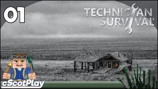 Technicians’ Survival 2 w/ cScot : Ep 01 – Getting Started