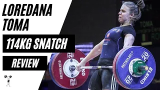 Reacting to Loredana Toma 114kg Snatch European Record | Gabriel Sincraian