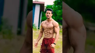 Tiger Shroff Dangerous six pack #shorts #bollywood