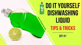 HOW TO MAKE Dishwashing Liquid Calamansi Scent AT HOME 2021 EASY STEPS!! | DIY #1