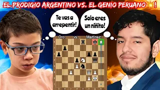 EL NIÑO DE ORO ENFRENTA AL GENIO PERUANO💥!! | Oro vs. Martínez | (Arena Kings).