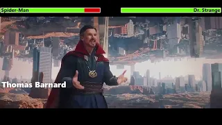 Spider-Man vs. Dr. Strange with healthbars