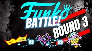 $3,000 Funko Pop Mystery Box Battle ROUND 3 - SMEYE vs POPKINGPAUL vs MABRACLET