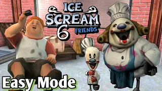 Ice Scream 6 In Easy Mode Full Gameplay