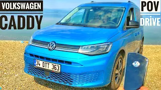 NEW 2021 VOLKSWAGEN CADDY POV DRIVE | NEAR THE SEA | 2.0 TDI 122HP DSG