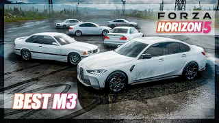 Forza Horizon 5 - Best BMW M3! (Generations Comparison)