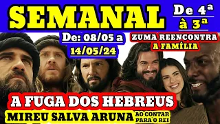 A TERRA PROMETIDA SEMANAL, DE 08/05 A 14/05/24 (O REENCONTRO DE ZUMA E A SUA FAMÍLIA) MIREU CONTA