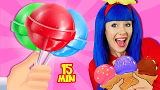 Ice Cream Song and Lollipop + More | Nursery Rhymes and Kids Songs | Dominoki