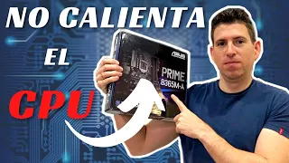 Te muestro placa Asus que no calienta el CPU, [APRENDE FÁCIL cómo solucionarlo] 💪