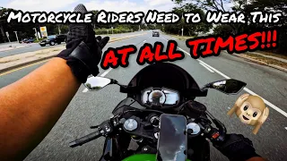 ONE THING YOU SHOULD BE WEARING EVERY TIME YOU RIDE A MOTORCYCLE | MOTOVLOG | 2022 KRT ZX6R (636)